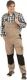 Latzhose Canvas 320 Gr.48 khaki 65% PES/35% CO PLANAM
