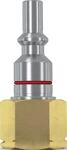 Schlauchkupplung SK 100-1 Brenngas G 3/8Zoll LH MG Stift WITT