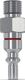 Schlauchkupplung SK 100-2,SK 100-3 Brenngas G 3/8Zoll LH AGS Stift WITT