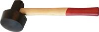 Plattenlegehammer Gewicht 1500g rund