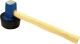 Plattenlegerhammer 1500g rd.(anvulkanisiert)