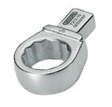Ringeinsteckwerkzeug 7212-19 SW 19mm 9x12mm CV-Stahl GEDORE
