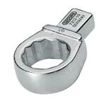 Ringeinsteckwerkzeug 7212-21 SW 21mm 9x12mm CV-Stahl GEDORE