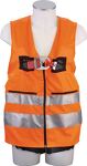 Warnweste MAS40 Quick EN361 EN20471 2-Punkt,Weste orange f.Gr.44-54 MAS