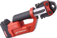Akkupressmaschine ROMAX Compact TT 15-35mm Basic Set 2,2x2Ah,EU,o.Pressbacken