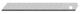 Abbrechklinge L85xB9xS0,43mm 12 Sollbruchstellen 100 St./10er Spender