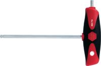 Stiftschlüssel m.Quergr.540DS SW 4mm Klingen-L.150mm m.Seitenabtr.u.Kugelk.WIHA