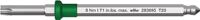 Wechselkl.38811 T 15 5,5 Nm dunkelgrün f.Schrauben m.Innen-TORX®-Profil L.75mm