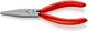 Langbeckzange Gesamt-L.140mm Form 1 Kopf pol.lang,fl.Ku.-Überzug KNIPEX