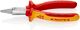 Rundzange L.160mm Zange verchr.VDE Mehrkomp.-Hüllen KNIPEX