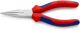 Flachrundzange L.160mm flach/rund ger.Mehrkomp.-Hüllen KNIPEX