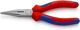 Flachrundzange L.160mm flach/rund ger.pol.Mehrkomp.-Hüllen KNIPEX