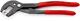 Schlauchschellenzange Gesamt-L.180mm Kopf grau atram.Ku.-Überzug KNIPEX