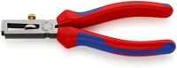 Abisolierzange L.160mm pol.Mehrkomp.-Hüllen m.Öffnungsf.KNIPEX