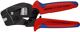 Crimpzange L.190mm 0,08-10,0+16 (AWG 28-5 ) mm² brün.2K-Hülle KNIPEX