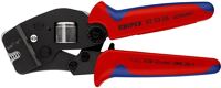 Crimpzange Gesamt-L.190mm 0,08-10,0 (AWG 28-7) mm² brün.Mehrkomp.-Hüllen KNIPEX
