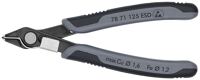 Elektronik-Seitenschneider Super-Knips® L.125mm Form 7 Facette nein brün.KNIPEX