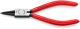 Sicherungsringzange J 0 f.Bohrungen D.8-13mm pol.KNIPEX