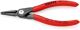 Präzisionssicherungsringzange J 1 f.Bohrungen D.12-25mm L.140mm KNIPEX