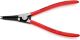 Sicherungsringzange A 3 f.Wellen D.40-100mm pol.KNIPEX