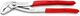 Wasserpumpenzange Cobra® L.300mm Spann-W.60mm verchr.Ku.-Überzug KNIPEX