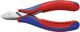 Elektronikseitenschneider L.115mm Form 2 Facette nein 2K-Hülle spiegelpol.KNIPEX