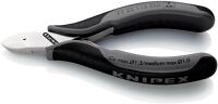 Elektronikseitenschneider L.115mm Form 2 Facette nein spiegelpol.KNIPEX
