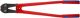 Bolzenschneider L.760mm Mehrkomp.-Hüllen weich 11mm mittel 9mm hart 8mm KNIPEX