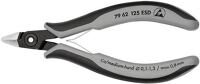 Präzisions-Elektronik-Seitenschneider L.125mm Form 6 Facette nein pol.ESD KNIPEX