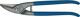 Lochschere Gesamt-L.275mm re.STA max.1mm VA max.0,8mm VA lack.ERDI