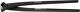 Kraftmonierzange DIN ISO 9242 L.300mm pol.schwarz lack.PROMAT