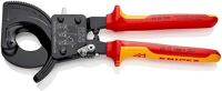 Kabelschneider Gesamt-L.250mm max.32 (240 mm²)mm Mehrkomp.-Hüllen VDE KNIPEX
