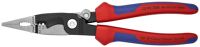 Elektroinstallationszange L.200mm pol.Mehrkomp.-Hülle m.Öffnungsf.KNIPEX