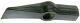 Maurerhammer 500g o.Stiel glatte Bahn Rheinische Form DIN5108