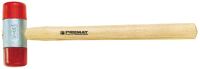 Plastikhammer Kopf-D.40mm Kopf-L.105mm Celluloseacetat rot HO PROMAT