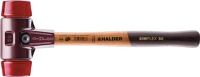 Schonhammer SIMPLEX L.330mm Kopf-D.40mm hart HO Plastik rot HALDER