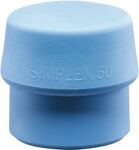 Schonhammerkopf SIMPLEX Kopf-Ø 50mm TPE-soft blau weich HALDER