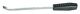 Hebeleisen 141-600 L.600mm B.15mm D.12mm chroma.PVC-Handgriff GEDORE