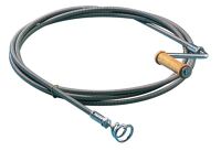 Rohrreinigungswelle D.12mm L.10m Krallen-D.50mm m.Stahlkupplung
