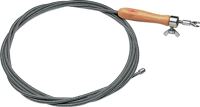 Rohrreinigungswelle L.5m Wellen-D.7mm Krallen-D.20mm doppellag.CABERE