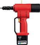 AKKUBLINDNIETMUTTER- SETZGERÄT FIREBIRD GOLD BIS M10 ALU, M8 STAHL M6 VA GESIPA