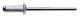 Blindniet Alu./Stahl 5x16mm dxl f.10-12mm GESIPA Flachrundkopf