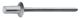 Dichtblindniet CAP® Nietschaft dxl 4x8mm Alu./STA 500 St.GESIPA