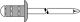 Blindniet PolyGrip® Nietschaft dxl 4,0x13,0mm Alu/Edelstahl 500 St.GESIPA