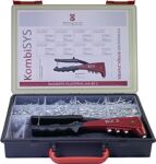 KombiSYS Blindniet-Sortiment ALFO Alu/Stahl Flachkopf mit Handzange BZ 2 VVG