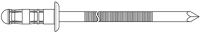 Blindniet PolyBulb® Nietschaft dxl 4,8x11mm Alu./STA 250 St.GESIPA