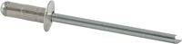 Mehrbereichsblindniet OPTO Alu/Stahl Flachkopf 4x9,5, Klemmb.1,2-6,4mm VVG