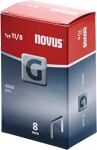 Flachdrahtklammer G Typ 11 B10,6xL8mm Draht-B.1,25mm 5000St./Pack.NOVUS