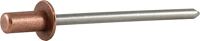 Dichtblindniet CERTO Kupfer/Edelstahl Flachkopf 3,2x8, Klemmb.1,5-3,5mm VVG