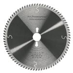 Tischkreissägeblatt D.250mm Bohrung 30mm 80Z. HM Schnitt-B.3,2mm Viehlzahn-Wechs